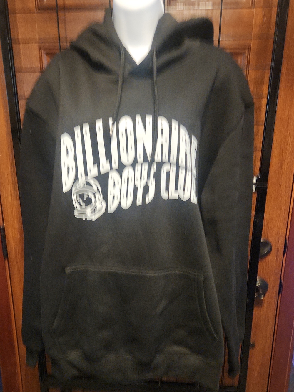Billionaire Boys Club Black Hoodie with White Logo